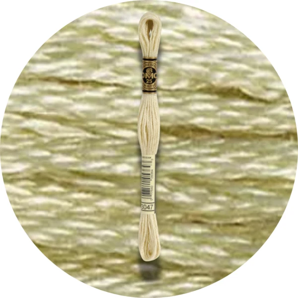 DMC Mouliné Spécial 25 Broderigarn, Ensfarvet, Røde/Gule/Orange nuancer